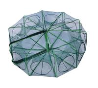 Trampa para cangrejos de río: construcción híbrida Estable, Trampa para Cebo de, Plegable, Jaula portátil para pescacon caña | Jaula de Red de trampas de Multifuncional para cang