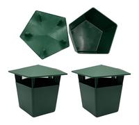 Trampa para caracoles - Polipropileno de alto impacto sin BPA, reutilizable; Geometría de puerta de entrada hidrodinámica; Capturador de gasterópodos no tóxico con semántica profunda; Junta
