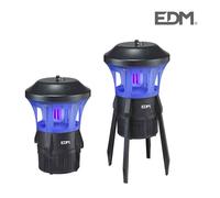 Trampa para insectos eléctrica 7w 100m2 interior/exterior edm 06510