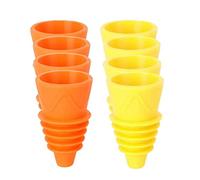Trampa Para Moscas de la Fruta Trampas para Moscas Domésticas de Cocina Trampa de Moscas Reutilizable Trampa de Silicona para Moscas Papamoscas Trampa para Moscas para Cocina Restaurante 8 Piezas
