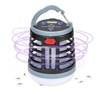 Trampa para moscas de luz UV - Trampa para insectos portátil USB, eficaz zapper para insectos para uso en interiores | Lámpara atrapa LED, silenciosa para el hogar, oficina, dormitorio, c