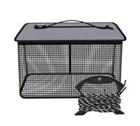 Trampa para Peces, Cesta de Pesca Plegable, Red Flotante for Jaula, 40cm, 22L