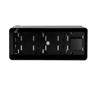 Trampa para ratas, trampa eléctrica 7000 V, reutilizable, libre de toxinas, control de plagas para interior y exterior, solución fuerte e higiénica, matanza sin dolor