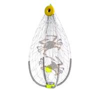 Trampa plegable para cangrejos - peces de malla brillan con múltiples entradas para , de río, resistente