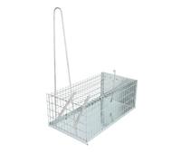 Trampa Ratas Jaula Metal Completa 30 x 17 x 11 cm.