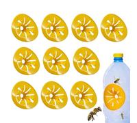 Trampas para avispones | Trampas para avispas | Juego de 10 trampas reutilizables antiinsectos, atrapamoscas de exterior jardín, balcón, terraza, camping y picnic