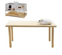 Trampas para hámsters de madera para pequeños animales domésticos, para hurones, ardillas, chinchillas, conejos holandeses, ratones, pájaros, degús