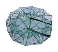 Trampas para pececillos: jaula de red plegable portátil, herramienta de a prueba de escapes, cesta de nailon para camarones | Accesorios para equipos de agua dulce para acampar al aire libre, ka