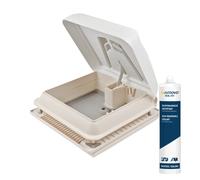 Trampilla Claraboya Fiamma Ventana 28 X 28CM Blanco Caravana Nuevo Emb. Orig.