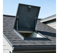 Trampilla De Acceso A Tejado, áticos claraboya salida techo, para Acceso y Mantenimiento Seguros, Ideal para techos y terrazas(82.5 * 82.5cm/32.5 * 32.5in)