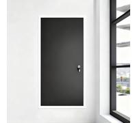 Trampilla De Acceso Con Cerradura De Llave 30x41cm~91x122cm Compuerta De Inspección De Panel De Abeja De Aluminio Para Techo Pared Puerta De Acceso Enrasada Pintable(Dark gray,28x44in/71x112cm)
