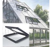 Trampilla de acero para tejado, Tamaños múltiples del marco de aluminio encargo la ventana tejado tragaluz for los invernaderos áticos(60x95cm(2.0x3.1ft))