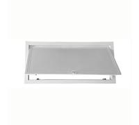 Trampilla De Inspección De Acero Galvanizado Puerta De Inspección Superficie Fácil De Pintar Mantenimiento Panel De Acceso Para Cubrir Tuberías Techo(25x25cm/10x10in)
