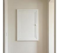 Trampilla de Inspección para Paneles de Yeso, Puerta de Acceso de Metal con Manija, Marco de Aluminio y Panel Galvanizado, Escotilla de Techo para Fontanería y Electricidad(W50xH99cm)