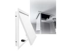 Trampilla de Inspección para Pladur con Apertura a Presión, Panel de Acceso de Aleación de Aluminio y Acero Galvanizado, Montaje Empotrado(Wit,22x56in(56x142cm))
