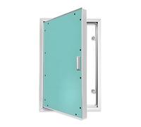 Trampilla de Registro para Pladur con Manija de Aleación de Zinc, Panel de Acceso de Aluminio para Pared y Techo Pintable Puerta Inspección(32x40in/81x102cm)