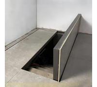 Trampilla de suelo sótano Crawl Space Floor Access Door Hatch, 19 21 23 25 27 29 31 33 In Cellar Entrance Cover, Concealed Basement Entry Panel With Dual-Claw Suction Cup(23X27in/58x69cm)