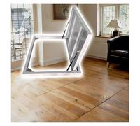 Trampilla de suelo sótano Cubierta Piso Piso interior de la puerta acceso espacio acceso, trampilla puerta entrada oculta sótano, cubierta puerta sótano acero(LxW 1100x600 mm (43x24 in))