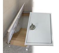 Trampilla de suelo sótano Escotilla De Techo Oculta Manual Acceso Al Sótano Del Sótano, Puerta De Piso De Baldosas Ocultas Para El Hogar Para Garaje/Dormitorio/Despensa/Espacio De Arrastre(LxW 60x4