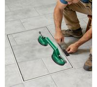 Trampilla de suelo sótano Heavy-Duty Hidden Floor Access Door, Invisible Crawlspace Flush Mount Steel Cover Panel, Easy DIY Entry Doors Kit For Basement & Crawl Space(35X21in)