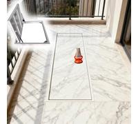 Trampilla de suelo sótano Panel Acceso Trampilla Acceso Piso Espacio Arrastre, Puerta Entrada Acero Camuflada Patio/jardín, Cubierta Piso Trampilla Escape Oculta(LXW 65x60cm/25.6x23.6in)