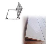 Trampilla de suelo sótano Puerta De Escotilla Para Piso De Sótano, Cubierta De Escotilla Para Puerta De Acceso Al Piso De Espacio Acceso Exterior, Puerta Apertura(19inchx23inch)