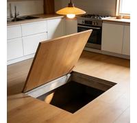 Trampilla de suelo sótano Puertas Ocultas De Alta Resistencia Para Bodega De Vino, Puerta De Entrada De Repuesto Para Sótano Para Renovación Del Hogar/espacio De Arrastre(Lxw 40x20in)