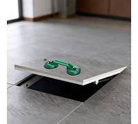 Trampilla de suelo sótano Recessed Crawl Space Access Doors, Hidden Basement Entry Door, Concealed Revision Cover Panels For Cellars/Wine Cellars/Storerooms(20X20inch(51x51cm))