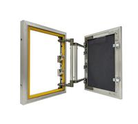 Trampilla Oculta de Acceso de Plomería Empotrado Placa de Cubierta para Inspección Eléctrica de Plomería y de Cableado((WxH)40x50cm/15.7x19.7in)
