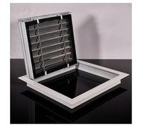 Trampilla Panel De Ventilación De Acceso A Pared/Techo Pladur Paneles De Acceso Para Plomería Apa De Rejilla De La Trampilla De Inspección(25x50cm/10x20in)
