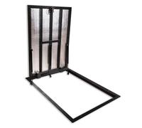 Trampilla Para el Suelo 600 mm x 800 mm - Trampilla de Suelo - Tapa de Pozo - Pozo de Inspección - Las Juntas Especiales Protegen Contra la Humedad y Los Olores Extraños