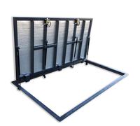 Trampilla Para el Suelo 700 mm x 1600 mm - Trampilla de Suelo - Tapa de Pozo - Pozo de Inspección - Las Juntas Especiales Protegen Contra la Humedad y Los Olores Extraños