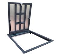 Trampilla Para el Suelo - 700 mm x 600 mm Thermo Max 4- Trampilla de Suelo - Tapa de Pozo - Pozo de Inspección - Las Juntas Especiales Protegen Contra la Humedad y Los Olores Extraños