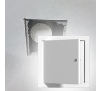 Trampilla Pladur con Cerradura para Inspección De Plomería De Baño, Tapa Oculta para Servicio Eléctrico y De Plomería, Trampilla De Inspección Impermeable, Fácil De Instalar(6x12in/15.2x30.5cm)