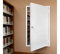 Trampilla Pladur Cubierta Grande de Agujero Acceso para Pared o Techo Blanca, Puerta Ático Panal Aluminio para Contadores Eléctricos Estación Parrilla(32x42in/80x105cm)