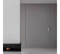 Trampilla Pladur Decorativa Pintable Panel de Acceso Oculto Aluminio Rectángulo Tapa Revisión Mantenimiento para Techo Pared Fácil de Instalar(W 80 cm x H 150 cm)