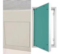 Trampilla Pladur Flush Mounted Magnetic Access Doors for Drywall, 14x14 20x32 24x26 26x32 Large Service Shaft Door Panel with Hardware Mounting, Fire Rated Inspection Gate for Water Valve(20x34")