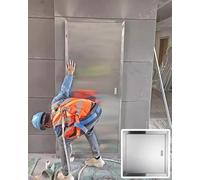 Trampilla Pladur Garaje Tapa de Registro con Tirador, Desagüe Tapa de Acceso para Desagüe de Baño de Mueble de Cocina Impermeable Puerta de Inspección para Azulejo de Pared(900x350mm/90x35cm)