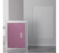 Trampilla Pladur Ignífuga Puerta de Acceso para Placas de Yeso Laminado con Tirador, Comercial Empotrada Placa de Cubierta de Inspección de Servicios Públicos para Placas de Yeso Laminado(18x18inch/46