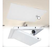 Trampilla Pladur Montaje en Techo Trampilla Pladur Puerta de Ático Metálica, Clic Abrir/ Cerrar Tapa de Revisión Panel de Inspección de Cableado, Pared de Yeso Trampilla de Acceso para Fontanería Hvac