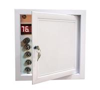 Trampilla Pladur Panel de acceso a pared de 16 x 16, puerta de acceso montada, cubierta de puerta de servicio para paneles de yeso, puerta de panel de acceso universal de hierro al ras con acabado(15x