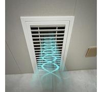 Trampilla Pladur Panel de Acceso a Techo/Pared con Buena Ventilación, Puerta de Acceso de Plástico con Mosquitera Extraíble, Caja con Tapa Abatible Personalizable(WXH 50x50cm/20x20in)