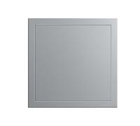 Trampilla Pladur Panel de acceso a techo tipo paleta de 15 x 15/20 x 20, trampilla de aleación de aluminio para áticos de yeso/ducha(Gray,20x30cm/8x12in)