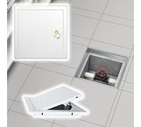 Trampilla Pladur Panel de Acceso Al Piso con Apertura a Presión, Puertas de Acceso para Espacios Reducidos con Plomería Integrada para Barcos, Casas Rodantes y Áticos, Puerta de Servicio Eléctrica Ocu