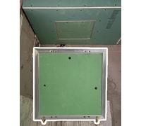 Trampilla Pladur Panel de Acceso Al Techo con Bisagras de 12 X 12, 16 X 16, 18 X 18 Y 24 X 24. Tapa de Inspección Eléctrica de Cocina/Trampilla de Yeso. Kit de Puerta para Caja de Medidor.(50x50mm/2x