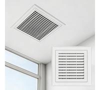 Trampilla Pladur Panel De Acceso Con Rejilla Para Paneles De Yeso Y Techos, Panel De Acceso Integrado Para Fontanería/Electricidad/Calefacción, Trampilla Pladur Tapa De Registro(35 * 35cm)