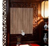Trampilla Pladur Panel de Acceso con Textura de Madera Decorativa, Puerta de Servicio Magnética con Cerradura y Apertura Por Presión, 25x15/ 35x25/ 45x30/ 60x60cm(Style A,WXH-40x35cm/16x14in)