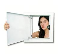 Trampilla Pladur Panel de Acceso de Clic para Paneles de Yeso, Tapa de Orificio Pequeño para Techo, Puerta de Ático, Trampilla de Inspección de Alta Resistencia, Puerta de Servicio(550x600mm(22x24in))