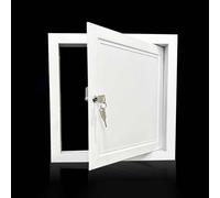 Trampilla Pladur Panel de Acceso de Metal Pintable para Paneles de Yeso, Puerta de Acceso de Servicio de 150x150, 200x200, 300x300, 400x400, 500x500, 600x600 Mm, Puerta de Acceso a Pared(14x18in/350x4