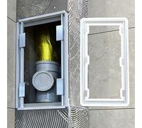 Trampilla Pladur Panel de Acceso de Plomería de 60 70 80 90 100 y 110 cm, Tapa de Orificio de Pared Oculta en El Techo, Puerta de Servicio, Trampilla de Inspección Estrecha y Grande(24x58in(61x147cm))